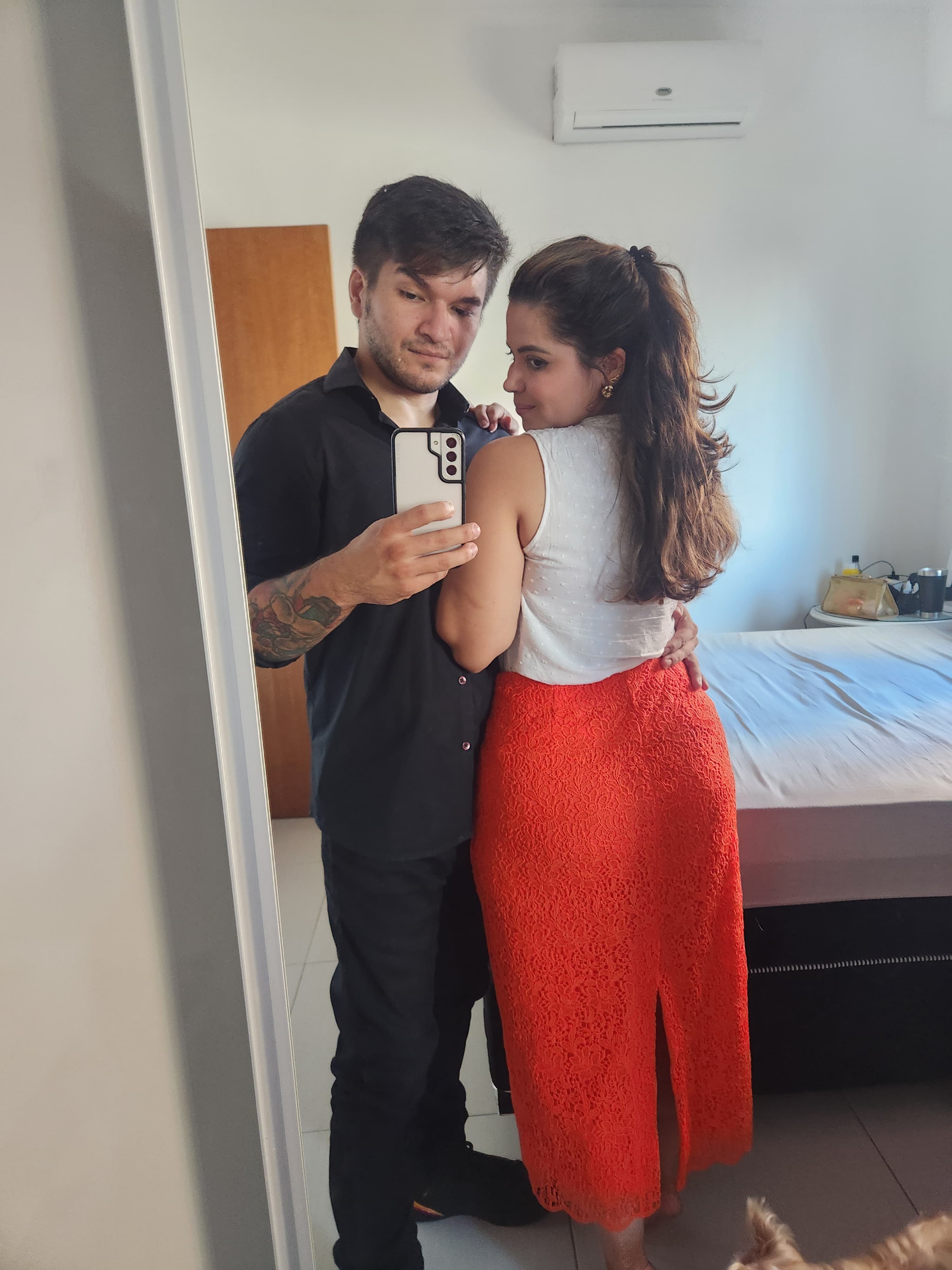 O começo do namoro